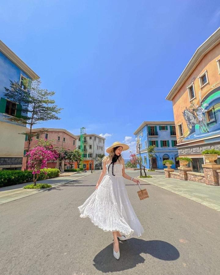 富国 Khach San Chia Khoa Vang - Mien Phi 2 Xe Dap 1 Phong Tham Quan Dia Trung Hai - Tt Hoang Hon酒店 外观 照片