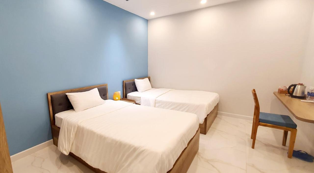 富国 Khach San Chia Khoa Vang - Mien Phi 2 Xe Dap 1 Phong Tham Quan Dia Trung Hai - Tt Hoang Hon酒店 外观 照片